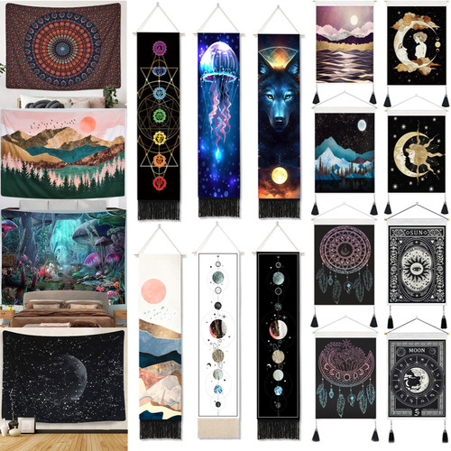 Indian tapestry mandala wall - indian,