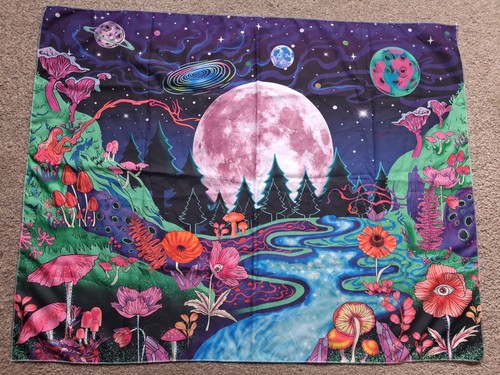 Trippy tapestry colourful - tapestry,