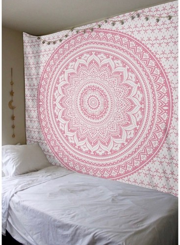 Twin pink ombre - ombre, wall