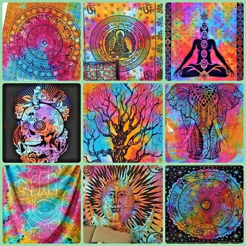 Tie dye indian - multi, colour