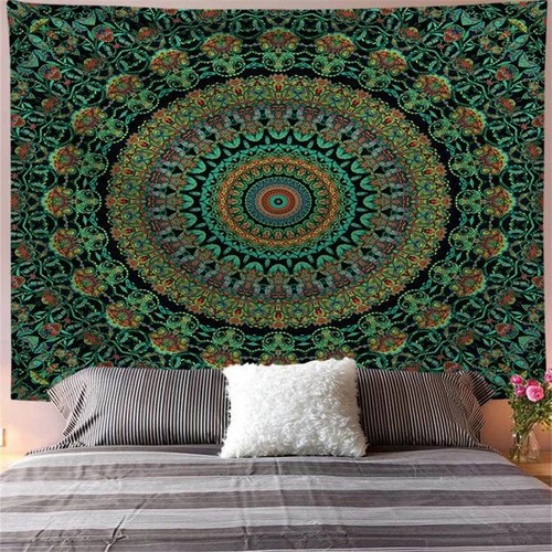 Indian mandala wall hanging - indian,