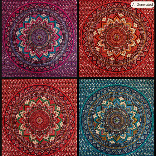 Indian tapestry wall hanging - indian,