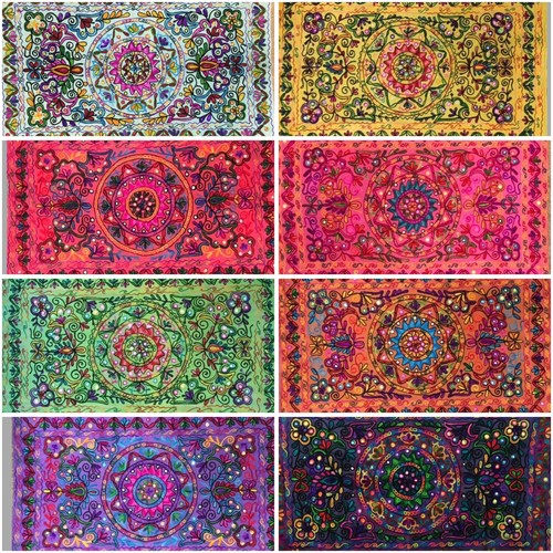 Indian tapestry suzani wall - tapestry,