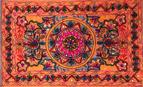 Indian wall hanging tapestry - indian,