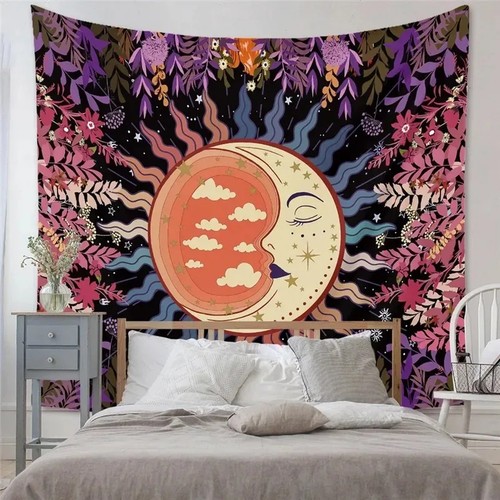 Hippie tapestry wall - tapestry, hanging