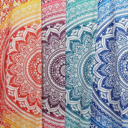 Mandala tapestry wall hanging - wall,