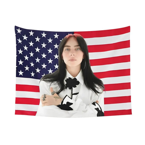 Billies american flag tapestry - flag,