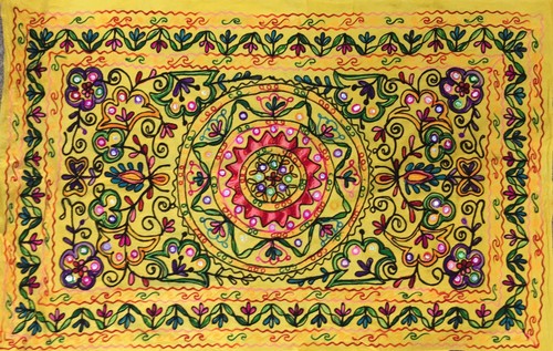 Indian wall hanging tapestry - hanging,
