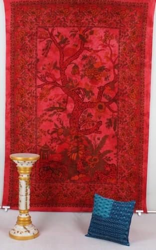 Boho tree life tapestry - tree,