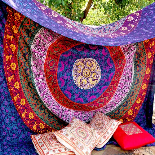 Wall decor hippie tapestries - wall,