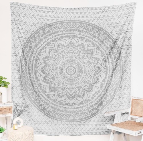 Tapestry mandala wall hanging - mandala,