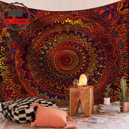 Indian mandala wall - wall, hanging