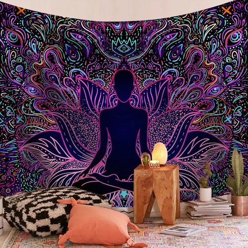 Boho indian mandala tapestry - indian,