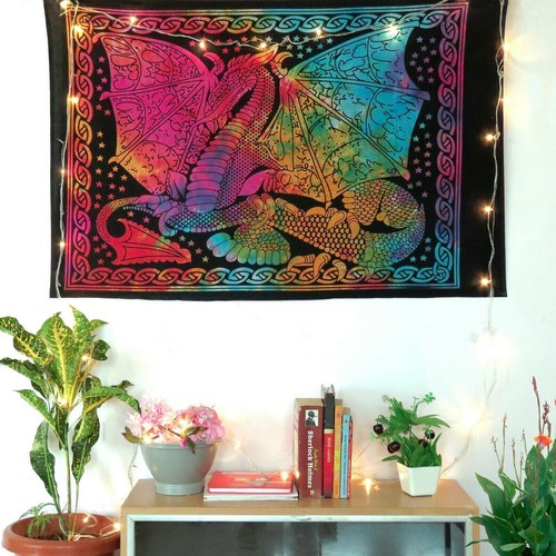 Dragon wall hanging tapestry - hanging,