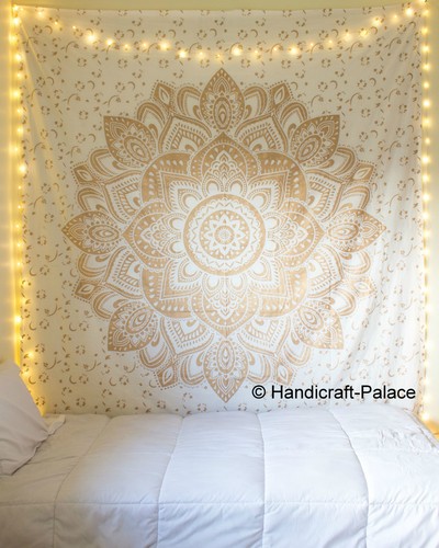 Queen mandala ombre - mandala, tapestry