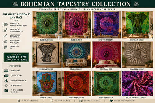 Extra large mandala tapestry - mandala,