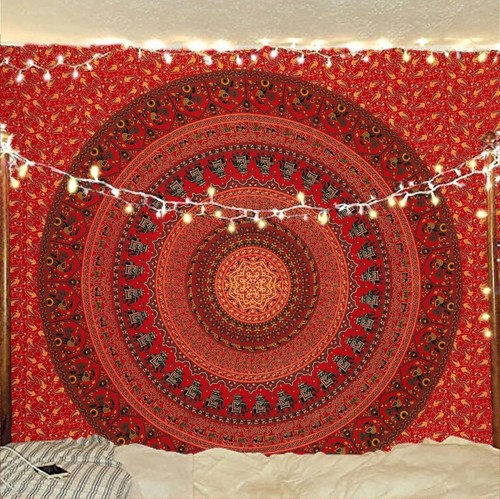 Indian tapestry wall hanging - wall,