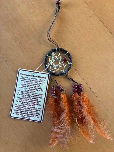 Handmade natural dreamcatcher - natural,